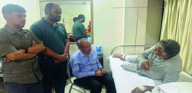 জাগপা সভাপতি খন্দকার লুৎফরকে কুপিয়ে জখম