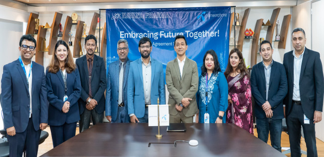 গ্রামীণফোনের জিপি শিল্ডের মাধ্যমে সাইবার নিরাপত্তা জোরদার করলো নাভানা ফার্মাসিউটিক্যালস