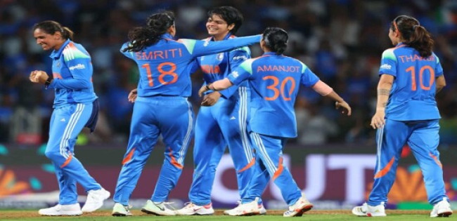 নারী বিশ্বকাপে প্রথম শিরোপা ঘরে তুলল ভারত