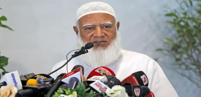 জামায়াতের  আমির    ৩ শর্তে জাতীয় সরকার গঠন করতে চান