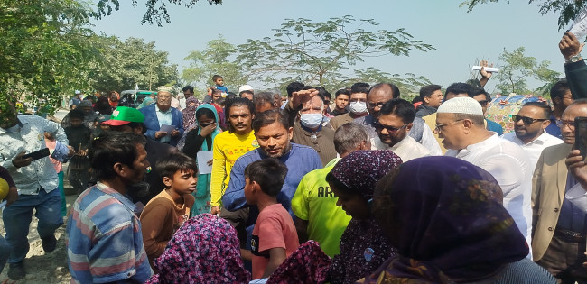 কুষ্টিয়ায় ধানের শীষের প্রচারণায় গণজোয়ার