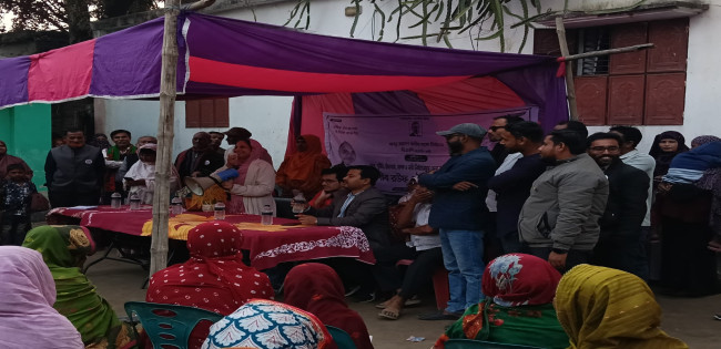 কুর্শা ইউনিয়নের ৪ নং ওয়ার্ডে মহিলা সমাবেশ অনুষ্ঠিত হয়