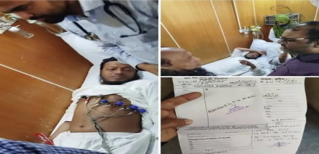 মুফতি আমির হামজা হঠাৎ অসুস্থ, হাসপাতালে ভর্তি : রোগমুক্তি কামনা করেছেন বিএনপি’র প্রার্থী