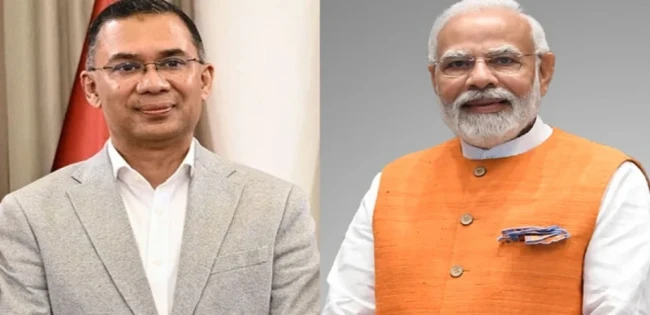 নরেন্দ্র মো‌দির ফোন  তারেক রহমানকে