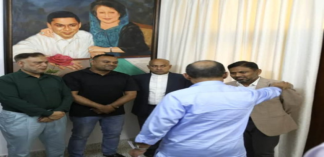 তারেক রহমানের সাথে সৌজন্য সাক্ষাৎ ইঞ্জি .জাকির হোসেন সরকারের