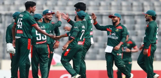 বাংলাদেশ পাকিস্তানকে হারাল