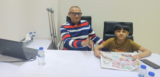 নাতীর খেলার সাথী যখন অকুতোভয় এক সাংবাদিক