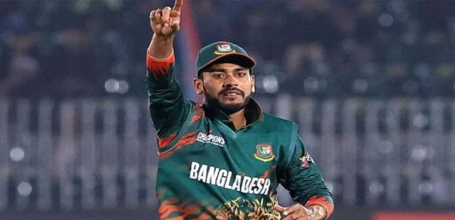 মিরাজ  ওয়ানডে র‌্যাংকিংয়ে শীর্ষ দশে