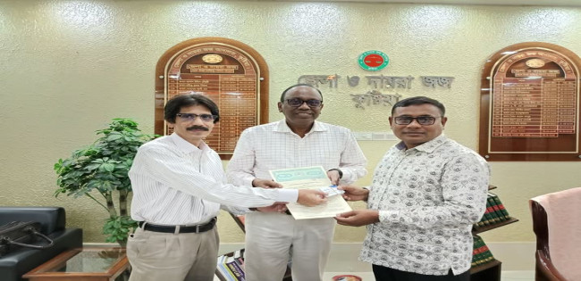 কুষ্টিয়া বিচার বিভাগ ও সনো হসপিটাল লিমিটেড এর মধ্যে মেমোরান্ডাম অফ আন্ডারস্ট্যান্ডিং (MOU) চুক্তি সম্পাদন