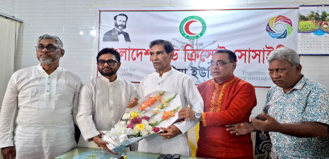 বাংলা নববর্ষে মানবিকতার আহ্বান—কুষ্টিয়ায় যুব রেড ক্রিসেন্টের বর্ণাঢ্য আয়োজন
