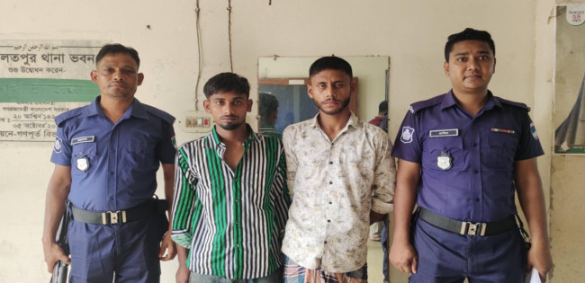 দৌলতপুরে পীর শামিম হত্যা মামলায় দুই আসামী গ্রেপ্তার