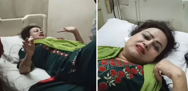 লেগেছে ৭ সেলাই ,ছিনতাইকারীর হামলায় কান ছিঁড়ল নায়িকার,