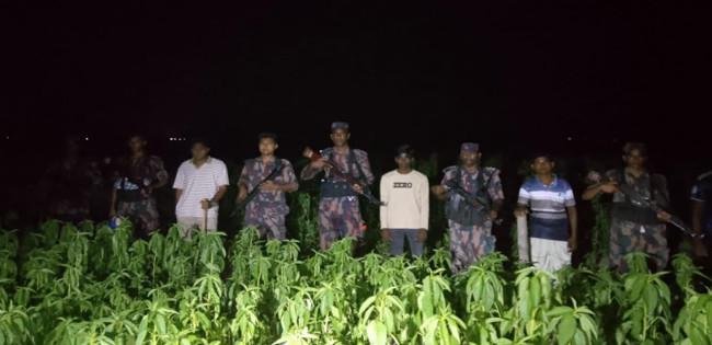 বিএসএফ’র  পুশইনের চেষ্টা  ব্যর্থ :  সীমান্তে উত্তেজনা ও আতংক