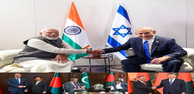 মুসলিমদের শত্রু      ইসরায়েলের বন্ধু ভারত