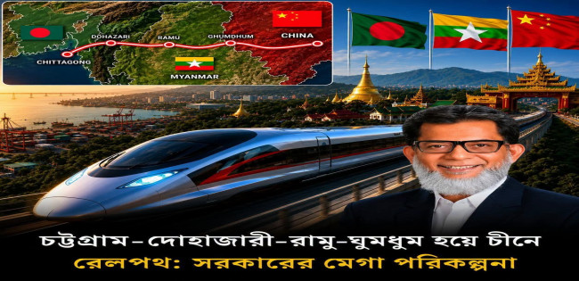 একযুগান্তকারী পদক্ষেপ : চীনের সঙ্গে রেল যোগাযোগ স্থাপন